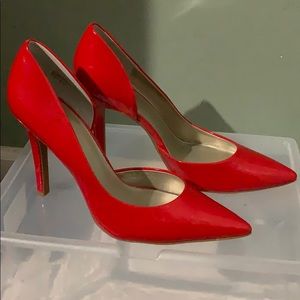Red Closed Toe Stiletto Heel 11M (4inch)